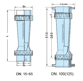 LZS-150、LZS-125、LZS-100、LZS-80、LZS-65、LZS-50、LZS-40、LZS-25、LZS-15塑料管浮子流量計
